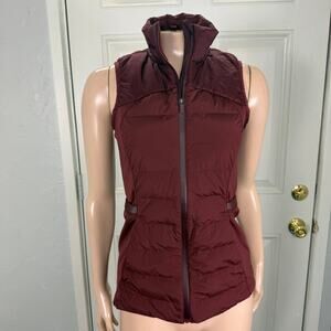Lululemon Down For it All Women's Jacket Vest 4 Full zip Outdoor LL18